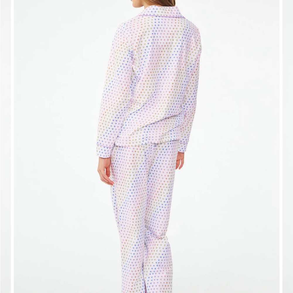 Roller Rabbit Disco Heart Pajamas - Picture 2 of 3